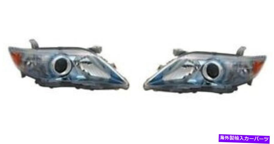 USヘッドライト 2010-2011トヨタカムリハイブリッド（日本製）の右+左側のヘッドライトペア Right + Left Side Headlight PAIR For 2010-2011 Toyota Camry Hybrid (Japan Built)【並行輸入品】｜Us Custom Parts Shop USDM 70,727円