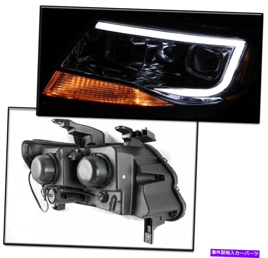 USヘッドライト 15-18シボレーコロラド州LED DRLデュアルクロームスクエアプロジェクターヘッドライトヘッドランプ FOR 15-18 CHEVY COLORADO LED DRL DUAL CHROME SQUARE PROJECTOR HEADLIGHT HEADLAMP【並行輸入品】｜Us Custom Parts Shop USDM