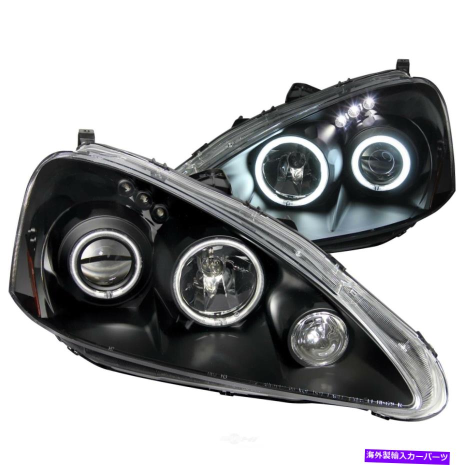 USヘッドライト ハロークリアレンズブラックアナゾ121197付きヘッドライトアセンブリプロジェクター Headlight Assembly-Projector with halo Clear Lens Black Anzo 121197【並行輸入品】｜Us Custom Parts Shop USDM