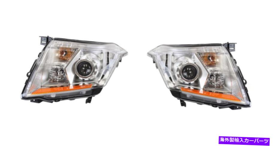 USヘッドライト 2010-2013 Cadillac SRX GM2503345、GM2502345のためのドライバー&旅客ヘッドライト Driver & Passenger Headlights for 2010-2013 Cadillac SRX GM2503345, GM2502345【並行輸入品】|Us Custom Parts Shop USDM