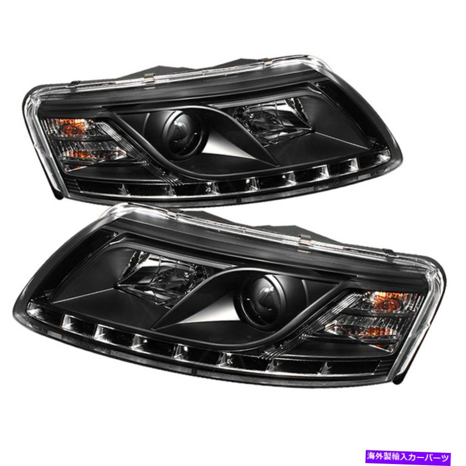 USヘッドライト Spyder Auto 5029416 DRL LEDプロジェクターのヘッドライトがフィット05-07 A6 A6 Quattro Spyder Auto 5029416 DRL LED Projector Headlights Fits 05-07 A6 A6 Quattro【並行輸入品】|Us Custom Parts Shop USDM