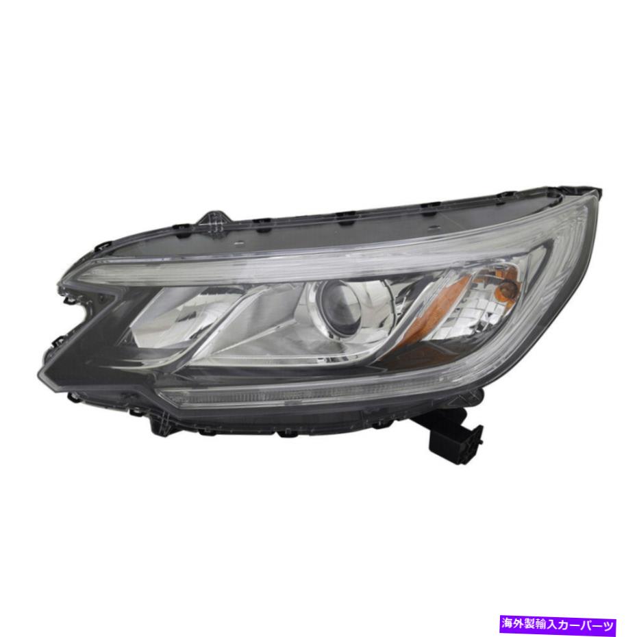 USヘッドライト ヘッドライトアセンブリ - 通常の左TYC 20-16508-00 HONDA CR-V Headlight Assembly-Regular Left TYC 20-16508-00 fits 15-16 Honda CR-V【並行輸入品】