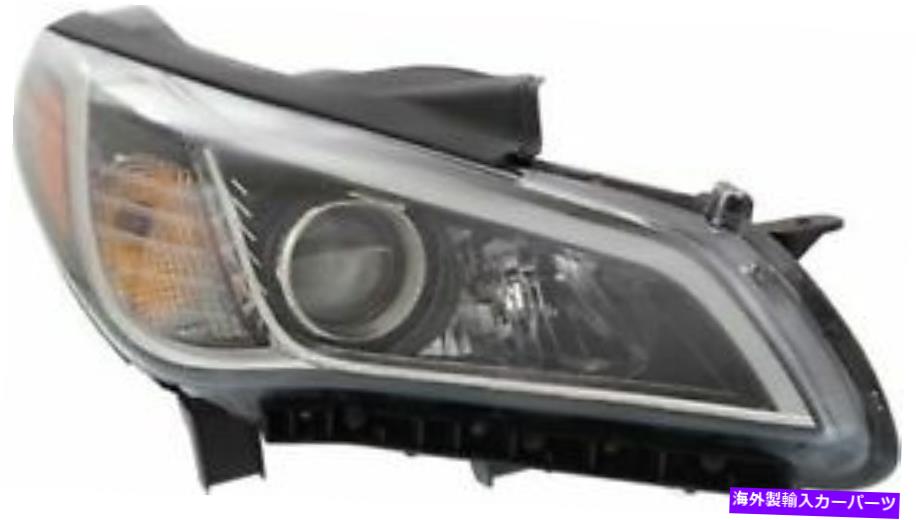 USヘッドライト 2015-2017 Hyundai Sonata HY2503183Cのための旅客側クリアレンズヘッドライト Passenger Side Clear Lens Headlight for 2015-2017 Hyundai Sonata HY2503183C【並行輸入品】｜Us Custom Parts Shop USDM