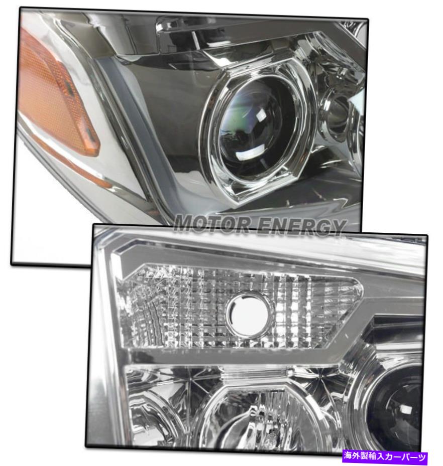 USヘッドライト 14-17トヨタツンドラトラックLEDチューブプロジェクターヘッドライトランプクロム左+右 14-17 TOYOTA TUNDRA TRUCK LED TUBE PROJECTOR HEADLIGHT LAMP CHROME LEFT+RIGHT【並行輸入品】|Us Custom Parts Shop USDM
