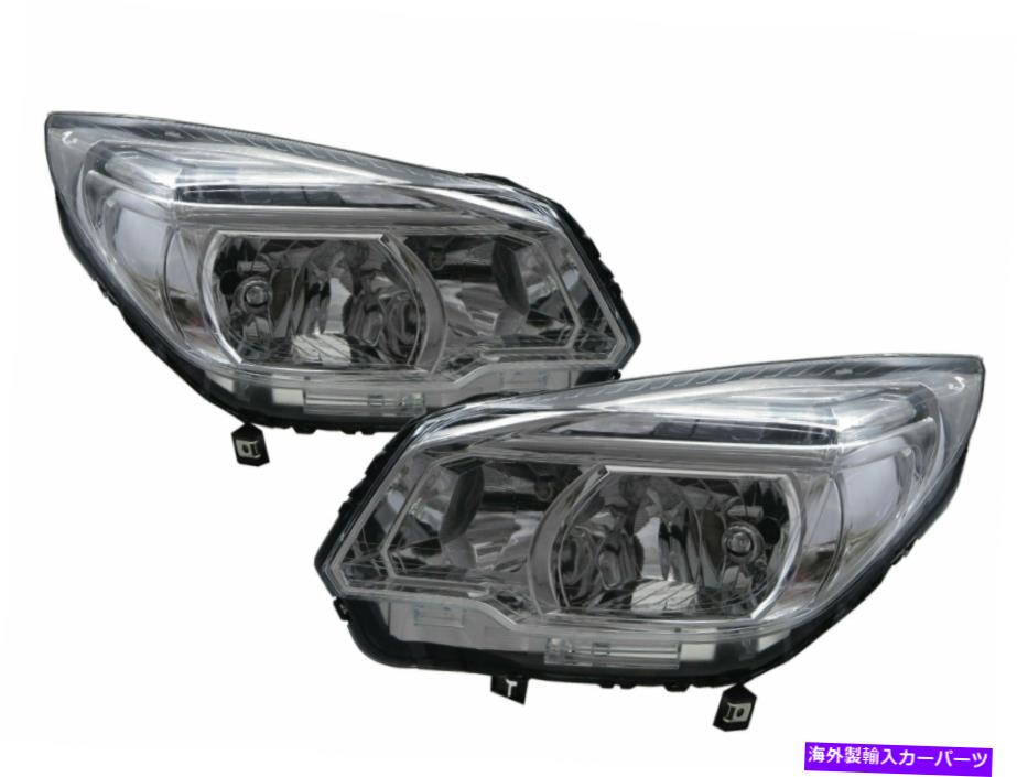 USヘッドライト S-10 RG MK3 12-16ピックアップ2D / 4D Chevrolet Chevy LHDのためのヘッドライトクロム S-10 RG MK3 12-16 Pickup 2D/4D Clear Headlight Chrome for CHEVROLET CHEVY LHD【並行輸入品】｜Us Custom Parts Shop USDM 73,111円