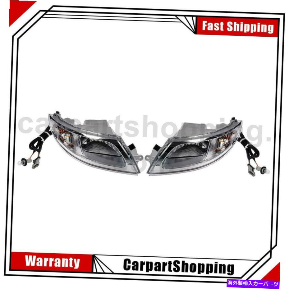 USヘッドライト 2 Dorman - HD Solutions Headlightアセンブリは3300 2007-2011の右右に残しました 2 Dorman - HD Solutions Headlight Assembly Left Right For 3300 2007-2011【並行輸入品】