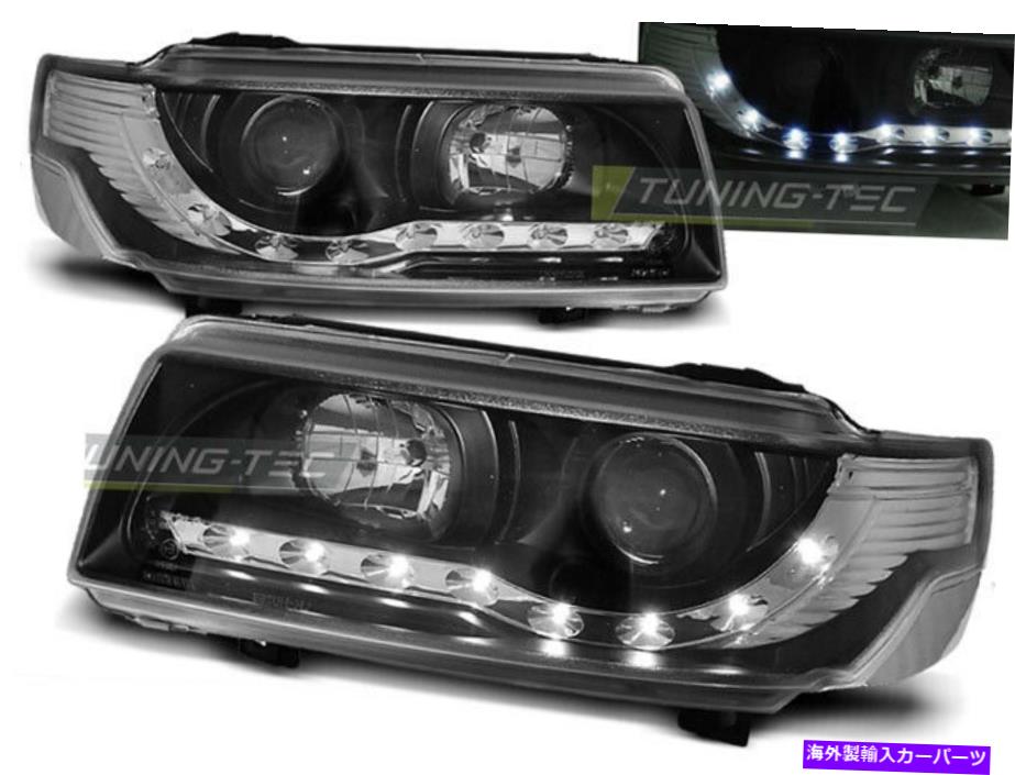 USヘッドライト Ajovalot LED DRL ETSI VW Passat B4 93-97日光ブラックLPVW97WL Xino US Ajovalot LED DRL Etsi VW PASSAT B4 93-97 Daylight Black LPVW97WL XINO US【並行輸入品】