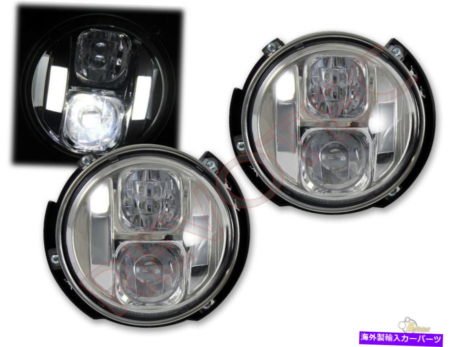 USヘッドライト 2007-2015ジープ・ラングラーのための6000K LED HI / LOW / LOWビームG2プロジェクターのヘッドライト 6000K LED HI/LOW Beam G2 Projector Headlights For 2007-2015 Jeep Wrangler【並行輸入品】|Us Custom Parts Shop USDM