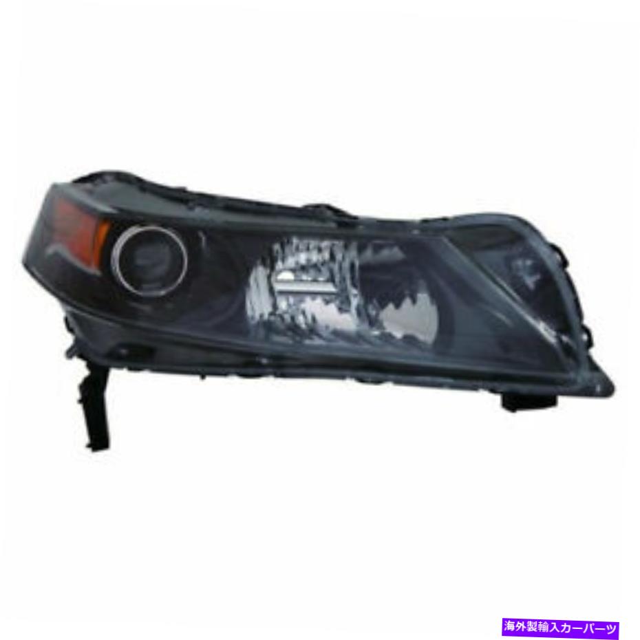 USヘッドライト RH右乗客HIDタイプヘッドランプレンズ/ハウジングフィット2012 2014 Acura 3.2TL RH Right Passenger HID Type Headlamp Lens/Housing fits 2012 2014 Acura 3.2TL【並行輸入品】