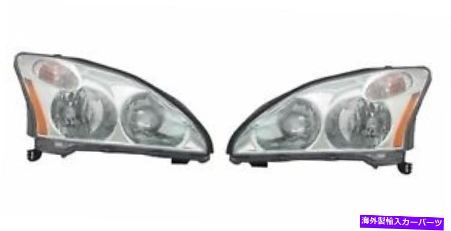 USヘッドライト 新しいデポハロゲンヘッドライト04-06 LEXUS RX330 07-09 LEXUS RX350 New Depo Halogen Headlight Set For 04-06 Lexus RX330 07-09 Lexus RX350【並行輸入品】