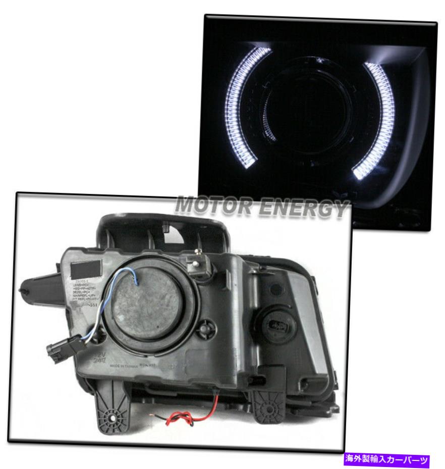 USヘッドライト 10-13 Chevy Camaro HaloブラックプロジェクターヘッドライトランプW / LED DRL信号+ HID FOR 10-13 CHEVY CAMARO HALO BLACK PROJECTOR HEADLIGHT LAMP W/LED DRL SIGNAL+HID【並行輸入品】