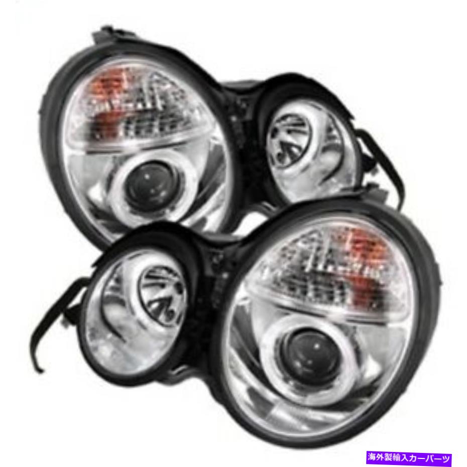 USヘッドライト ヘッドライトセット-HALOプロジェクターヘッドライトSpyder Auto 5011282 Headlight Set-Halo Projector Headlights SPYDER AUTO 5011282【並行輸入品】