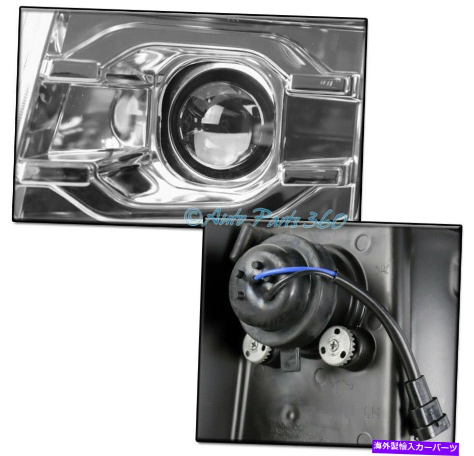 USヘッドライト 07-13シボリーシルバードピックアップLEDチューブクロムプロジェクターヘッドライトランプLH + RH FOR 07-13 CHEVY SILVERADO PICKUP LED TUBE CHROME PROJECTOR HEADLIGHTS LAMP LH+RH【並行輸入品】