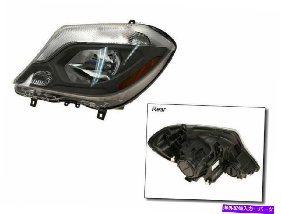 USヘッドライト 2010-2018 FreightLiner Sprinter 2500ヘッドライトアセンブリ左HELLA 89786BJ For 2010-2018 Freightliner Sprinter 2500 Headlight Assembly Left Hella 89786BJ【並行輸入品】
