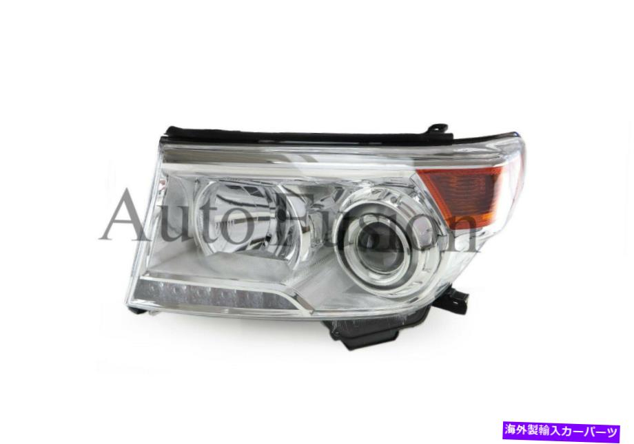 USヘッドライト Headlight Left + Daytime Running LED / HIDタイプLED / HIDタイプJ200#12-15 Headlight Left +Daytime Running Led/Hid Type For Toyota Landcruiser J200# 12-15【並行輸入品】