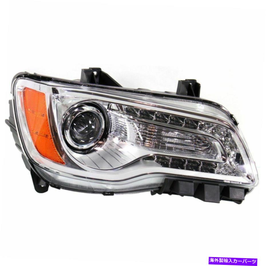 USヘッドライト 2011-2014 Chrysler 300 Presenger Side W / Bulbのハロゲンヘッドライト Halogen Headlight For 2011-2014 Chrysler 300 Passenger Side w/ bulb【並行輸入品】|Us Custom Parts Shop USDM