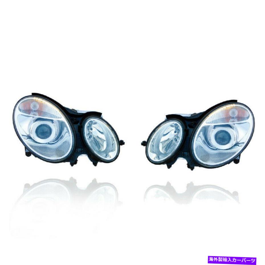 USヘッドライト 04-06 Mercedes-Benz 211 Eクラスハロゲンセット2118200461,2118200361 Headlight For 04-06 Mercedes-Benz 211 E-Class Halogen Set 2118200461, 2118200361【並行輸入品】｜Us Custom Parts Shop USDM
