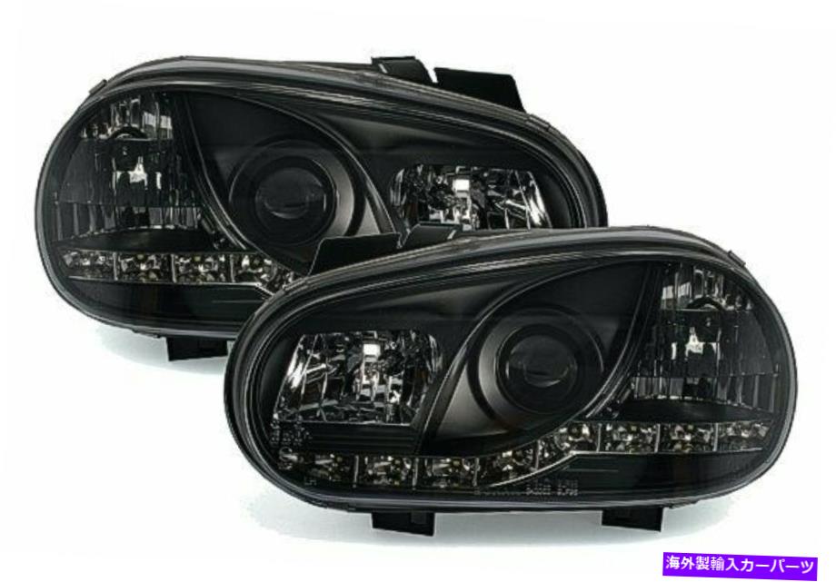 USヘッドライト Hovedlyskastere LED DRL SE Etter VWゴルフ4 IV 97-03日光ブラックFRE LPVW86WN Hovedlyskastere LED DRL Se etter VW GOLF 4 IV 97-03 Daylight Black Fre LPVW86WN【並行輸入品】|Us Custom Parts Shop USDM