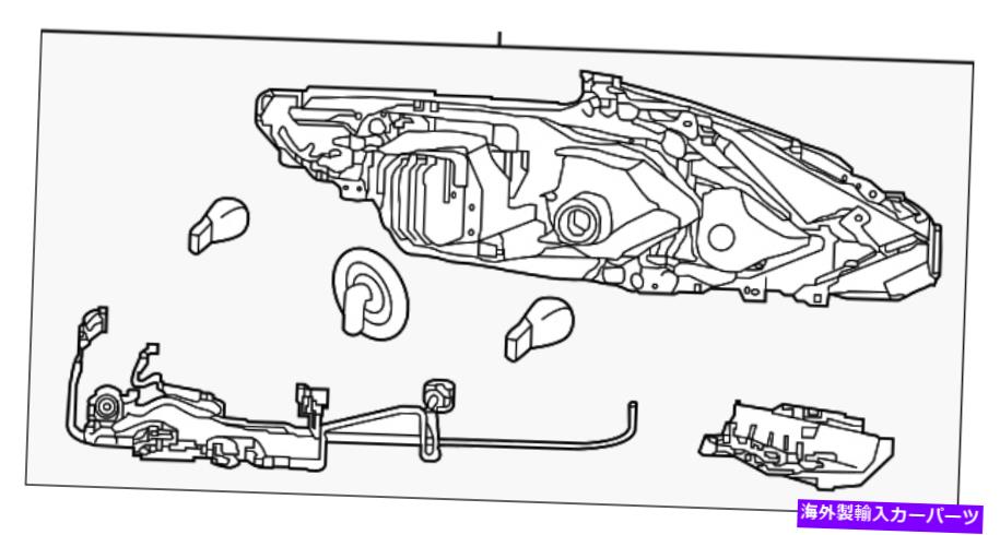 USヘッドライト 本物の日産前ヘッドランプアセンブリ26060-9HS9A. Genuine Nissan Headlamp Assembly 26060-9HS9A【並行輸入品】|Us Custom Parts Shop USDM