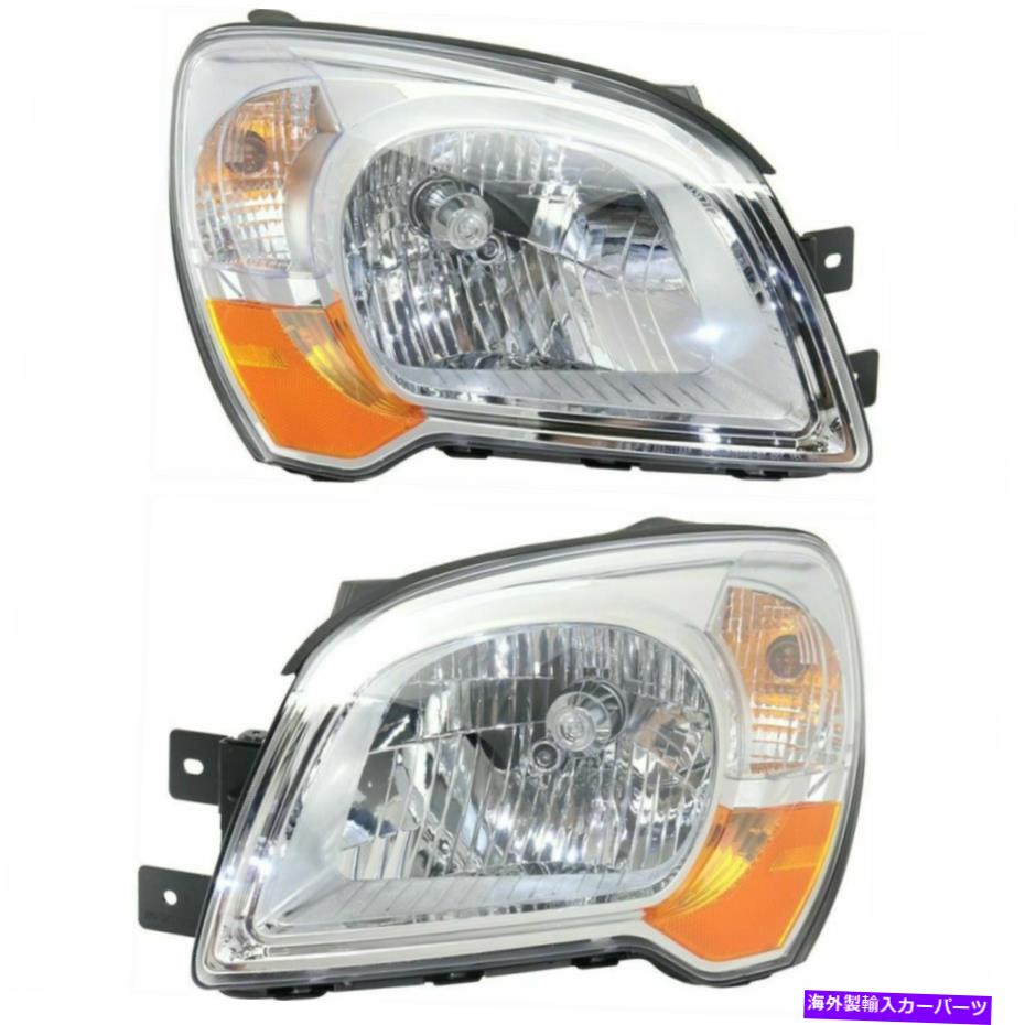 USヘッドライト Kia Sportage 2005-2010のための2つのLH＆RHヘッドライトの新しいセット New Set of 2 LH & RH Headlight w/ Bulb For Kia Sportage 2005-2010【並行輸入品】｜Us Custom Parts Shop USDM 70,727円