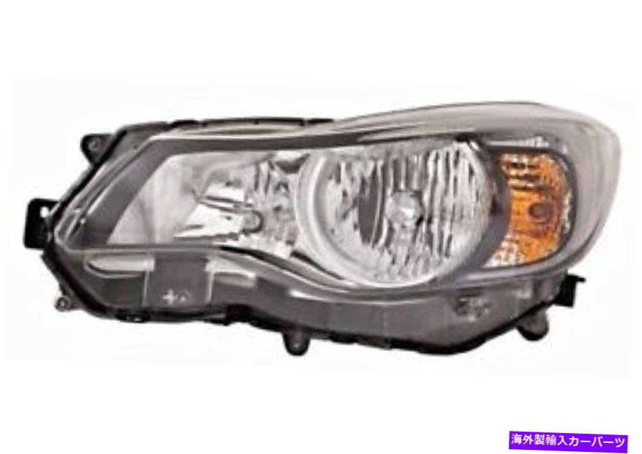 USヘッドライト DEPO左ヘッドライトフロントランプはスバルインプレッサハッチバック2012- DEPO Left Headlight Front Lamp Fits SUBARU Impreza Hatchback 2012-【並行輸入品】