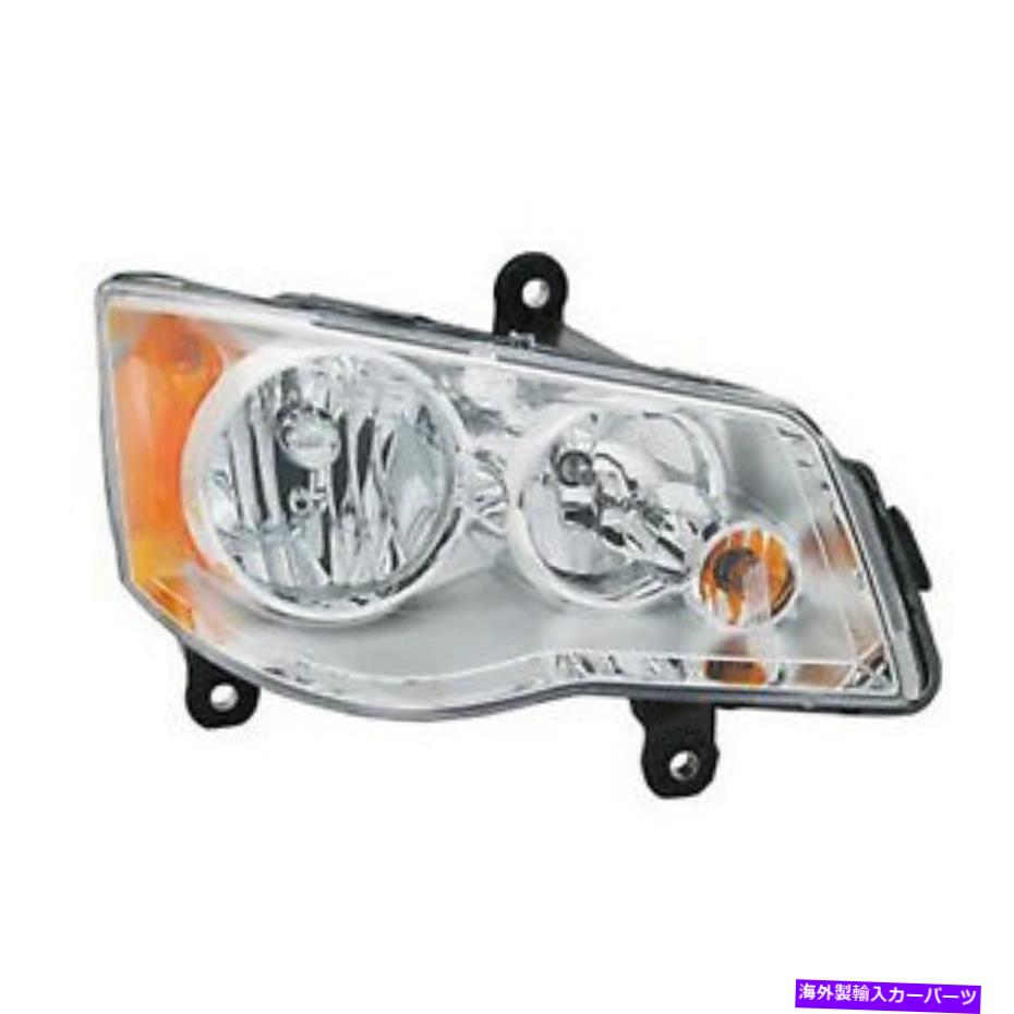 USヘッドライト Dodge、Chrysler、RAM（助手席側）CH2503192C用ヘッドライトアセンブリ Headlight Assembly for Dodge, Chrysler, Ram (Passenger Side) CH2503192C【並行輸入品】