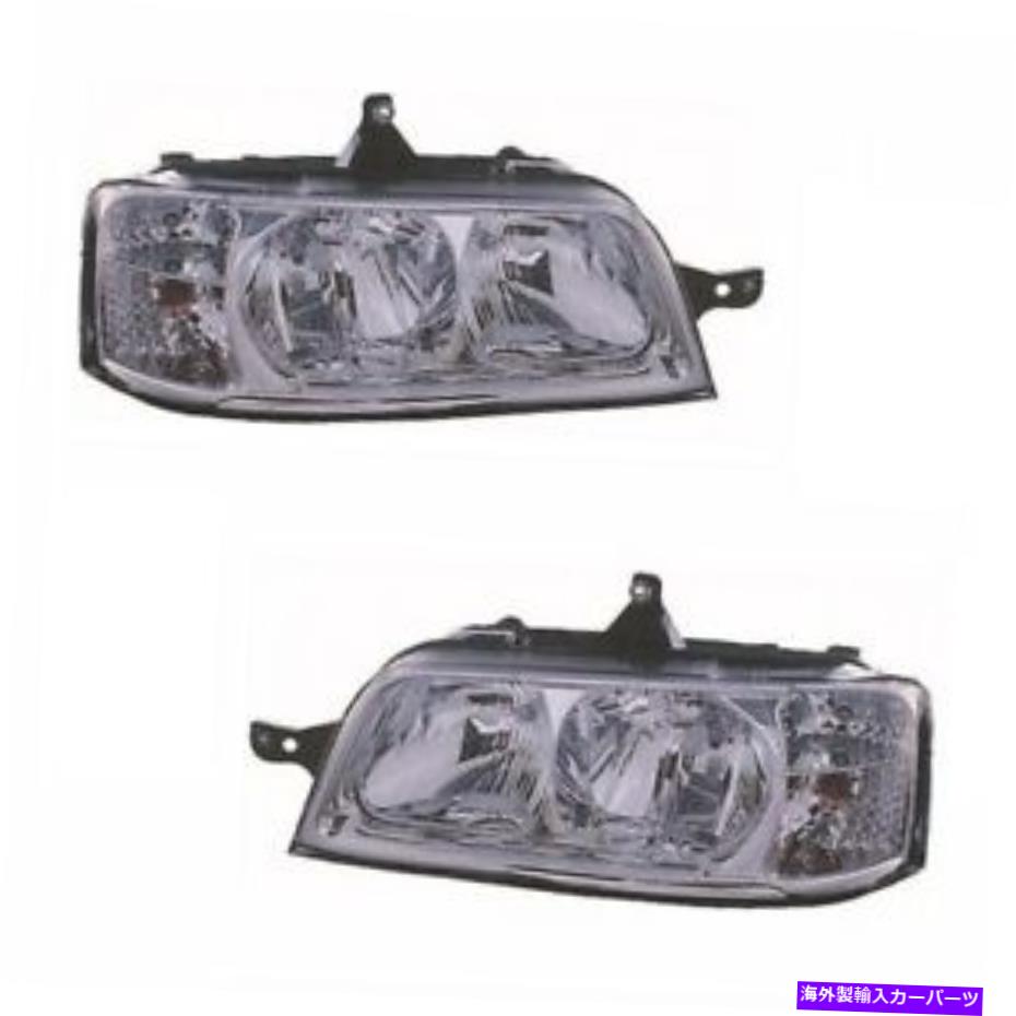 Jeu De Phares Fiat Ducato 05/1984-08/1990 - 2 Phares H4 Gauche/droite, Compatible Citroën C25, Peugeot J5
