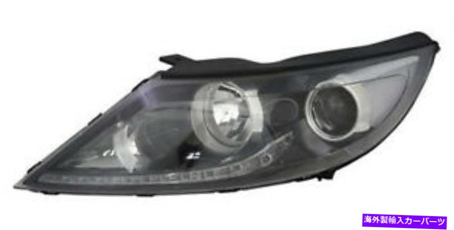 USヘッドライト Kia Sportage SL H7 / H7 / LED 9/09-モーターLEDのための左側黒のヘッドライト LEFT side black headlight FOR KIA SPORTAGE SL H7 / H7 / LED 9 / 09- MOTOR LED【並行輸入品】 68,343円