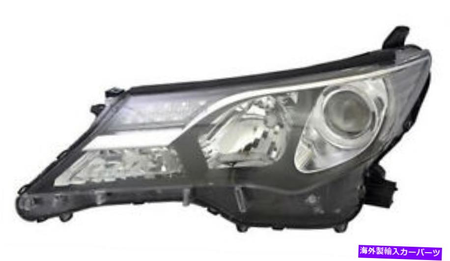 USヘッドライト トヨタRAV4 IV ZSA ALA HB3 HB3 LED DRL LWR 12-16のための左側黒のヘッドライト LEFT side black headlight FOR TOYOTA RAV4 IV ZSA ALA HB3 HB3 LED DRL LWR 12-16【並行輸入品】 70,727円