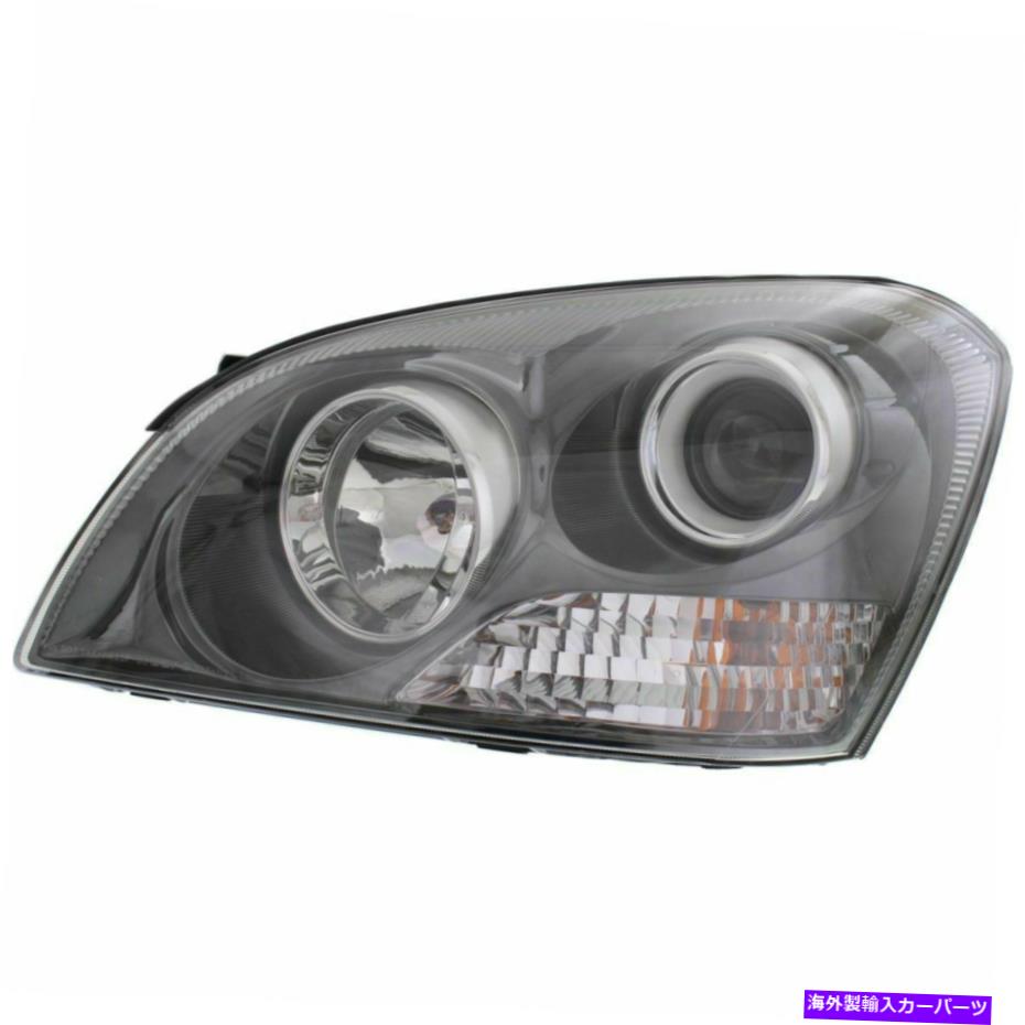 USヘッドライト ハロゲンヘッドランプアセンブリ運転側フィット06-07キアマゼンティスオプティマKI2502125 Halogen Head Lamp Assembly Driver Side Fits 06-07 Kia Magentis Optima KI2502125【並行輸入品】