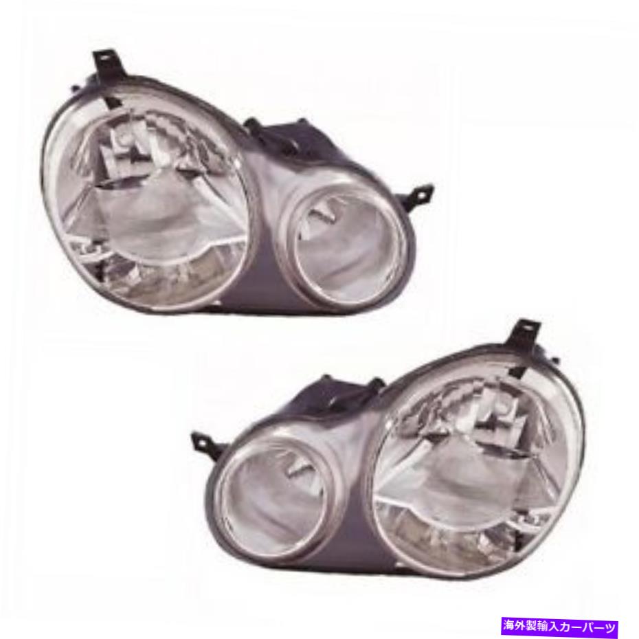 USヘッドライト Pour VW Polo MK4 2002-2005 Phares refange 1ペアロO '/ s et n / s Pour VW Polo Mk4 2002-2005 Phares Rechange 1 Paire O' / S Et N/S【並行輸入品】