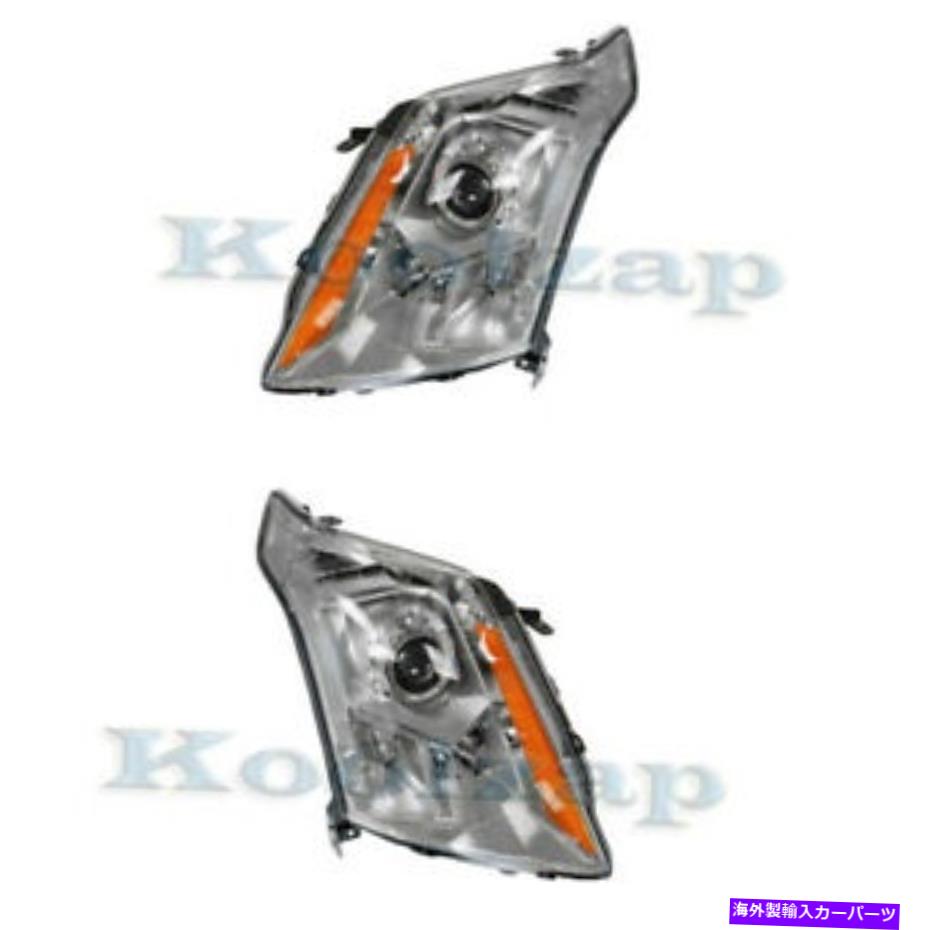 USヘッドライト 10-14 SRXハロゲンヘッドライトヘッドランプヘッドライトランプ左右サイドセットペア 10-14 SRX Halogen Headlight Headlamp Head Light Lamp Left & Right Side SET PAIR【並行輸入品】｜Us Custom Parts Shop USDM