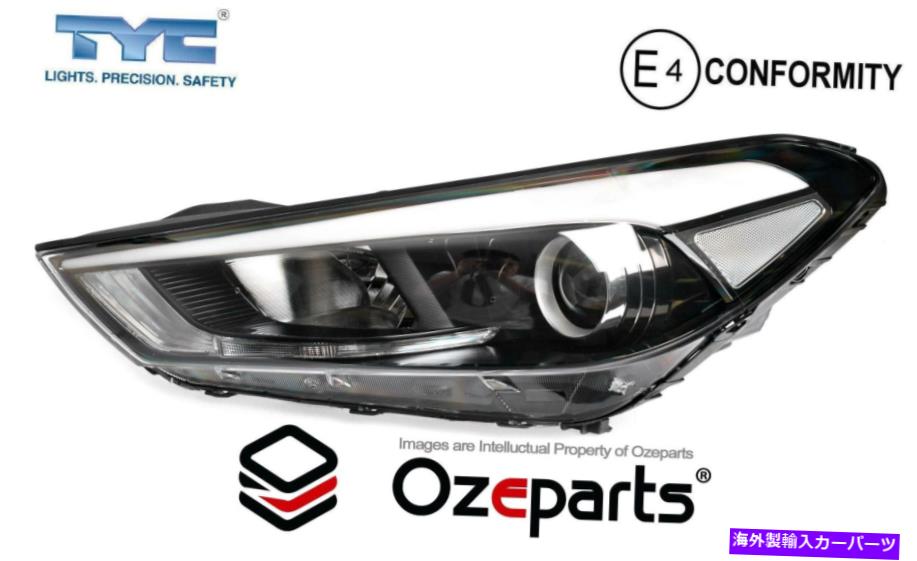 USヘッドライト Hyundai Tuscon TL 2016~2018 SUV用LH LHS左ハンドライトランプ（LEDなし） LH LHS Left Hand Head Light Lamp (No LED) For Hyundai Tuscon TL 2016~2018 SUV【並行輸入品】