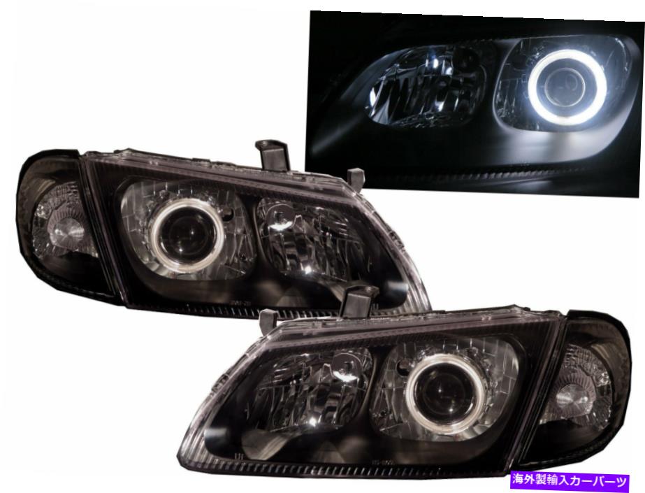 USヘッドライト 日産LHDのためのPulsar N16 MK1 2000-2002事前Feflift Headlight CCFLプロジェクターBK PULSAR N16 MK1 2000-2002 PRE-FACELIFT Headlight CCFL Projector BK for NISSAN LHD【並行輸入品】