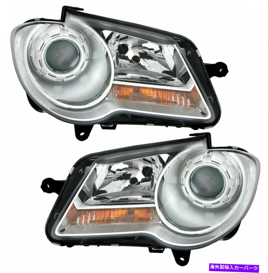 USヘッドライト ChromeクリアプロジェクターヘッドライトVW Touran 1T Facelift 06-10のためのライトを設定 Chrome clear projector headlights set lights for VW TOURAN 1T Facelift 06-10【並行輸入品】｜Us Custom Parts Shop USDM