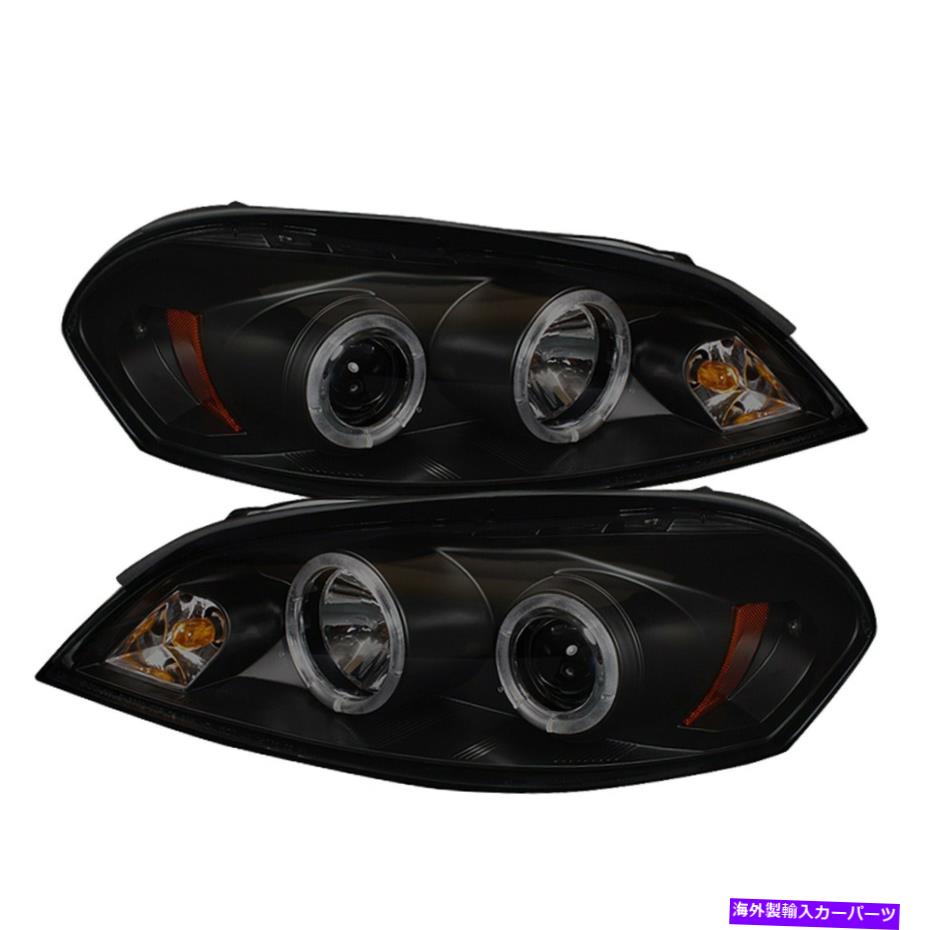 USヘッドライト Spyder Auto 5078308 Halo LEDプロジェクターヘッドライトがフィット06-13インパラモンテカルロ Spyder Auto 5078308 Halo LED Projector Headlights Fits 06-13 Impala Monte Carlo【並行輸入品】|Us Custom Parts Shop USDM