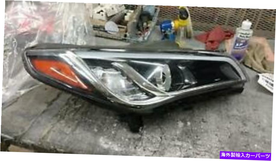 USヘッドライト Headlight 2017 Sonata New Capa Am As Assy在庫権利 Headlight Fits 2017 Sonata New CAPA AM Assy In Stock Premium Right【並行輸入品】