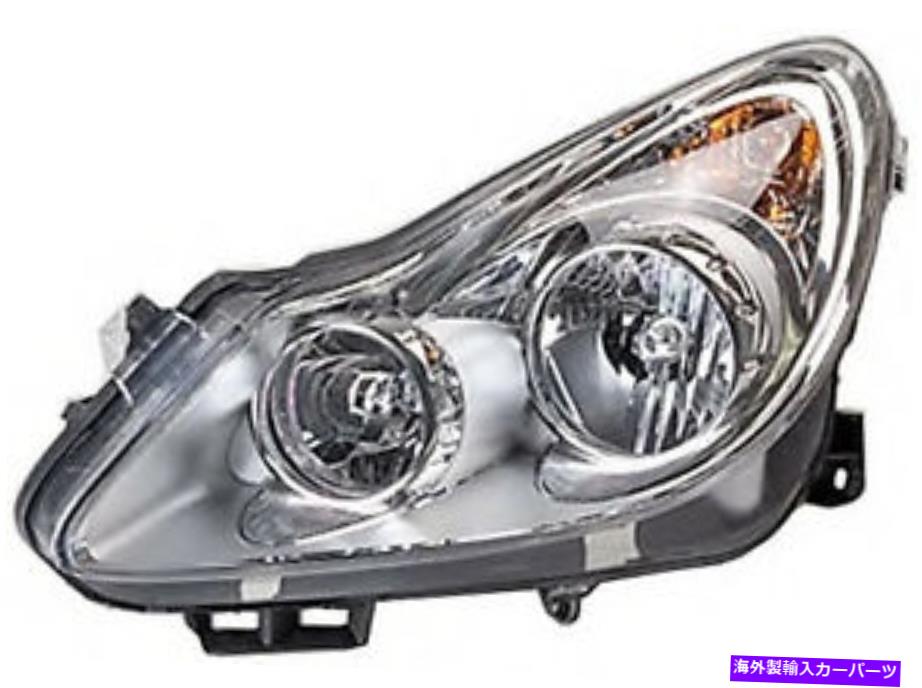 USヘッドライト HELLA左サイドドライバヘッドライトOpel Corsa D 2006-2011 HELLA LEFT side drivers Headlight FOR Opel Corsa D 2006-2011【並行輸入品】