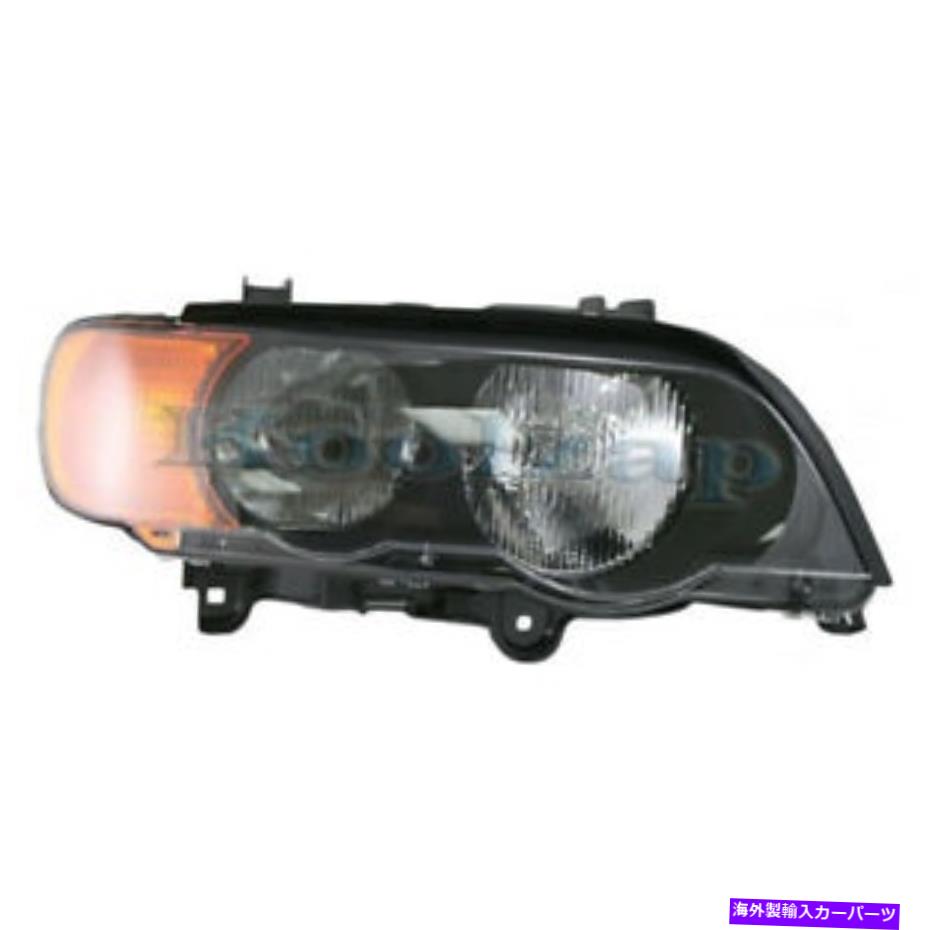 USヘッドライト 00-03 BMW X-5 E53ヘッドライトヘッドランプフロントヘッドライトランプ右助手席側 00-03 BMW X-5 E53 Headlight Headlamp Front Head Light Lamp Right Passenger Side【並行輸入品】