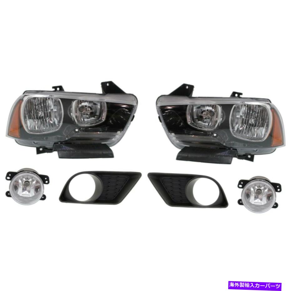 USヘッドライト Dodge Charger 2011-2014のためのキット自動車ボディ修理左右のLH＆RH Kit Auto Body Repair Left-and-Right LH & RH for Dodge Charger 2011-2014【並行輸入品】｜Us Custom Parts Shop USDM 68,343円