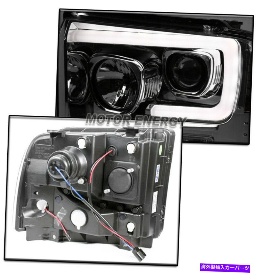 USヘッドライト 05-07フォードスーパーデューティLEDクロムプロジェクターヘッドライトW /青DRL信号+ HID FOR 05-07 FORD SUPER DUTY LED CHROME PROJECTOR HEADLIGHTS W/BLUE DRL SIGNAL+HID【並行輸入品】 68,343円