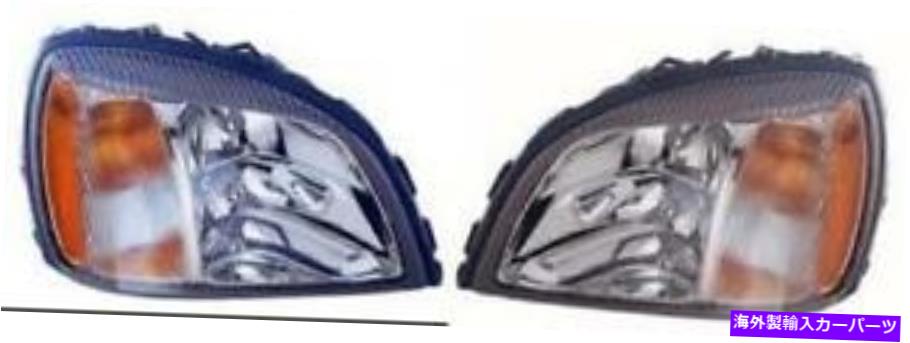 USヘッドライト 2000年 - 2003年のCadillac Devilleフロントヘッドライトアセンブリの交換 SIDE/PAIR for 2000 - 2003 Cadillac Deville Front Headlight Assembly Replacement【並行輸入品】｜Us Custom Parts Shop USDM