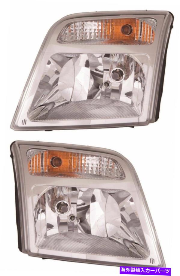 USヘッドライト FITSフォードトランジットコネクト2010-2013ヘッドライトヘッドライトフロントランプペア FITS FORD TRANSIT CONNECT 2010-2013 HEADLIGHTS HEAD LIGHTS FRONT LAMPS PAIR【並行輸入品】|Us Custom Parts Shop USDM