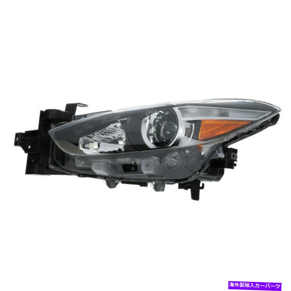 USヘッドライト OEM NEW 2017-2018マツダ3複合ユニットヘッドランプ左メキシコ製造BabF-51-0L0D OEM NEW 2017-2018 Mazda 3 Composite Unit Headlamp Left Mexico Built BABF-51-0L0D【並行輸入品】