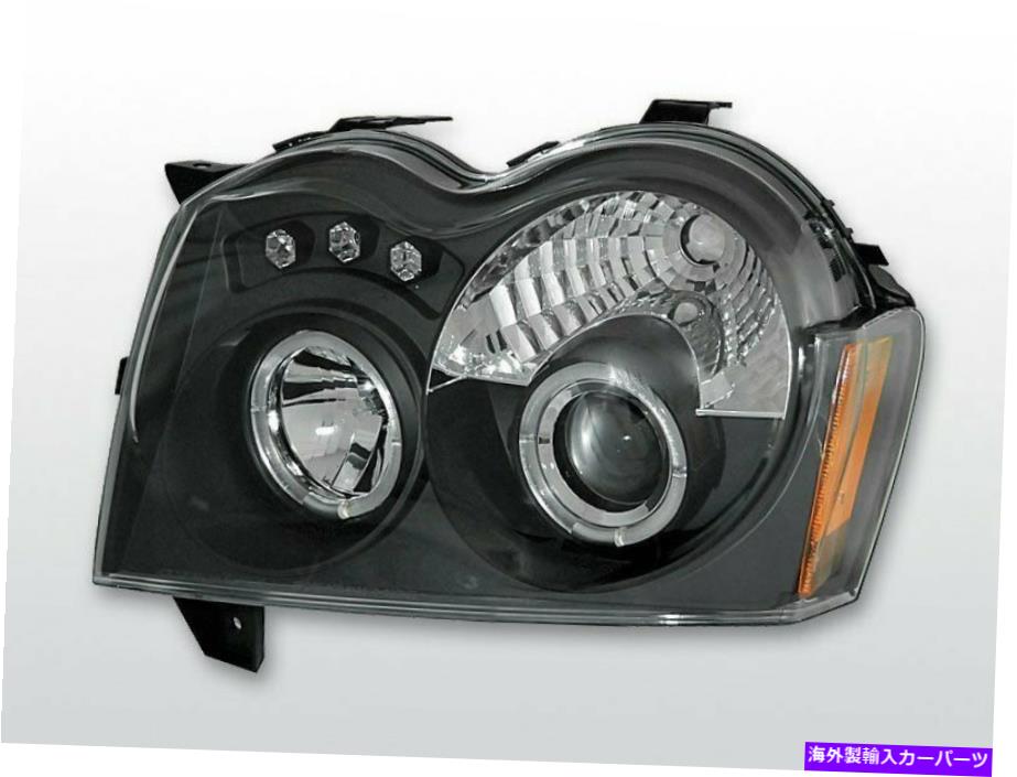 USヘッドライト Lyskastere Til Criesler Jeep Grand Cherokee 05-08 Angel Eyes Black Freeshipping Lyskastere til Chrysler Jeep GRAND CHEROKEE 05-08 Angel Eyes Black FreeShipping【並行輸入品】|Us Custom Parts Shop USDM