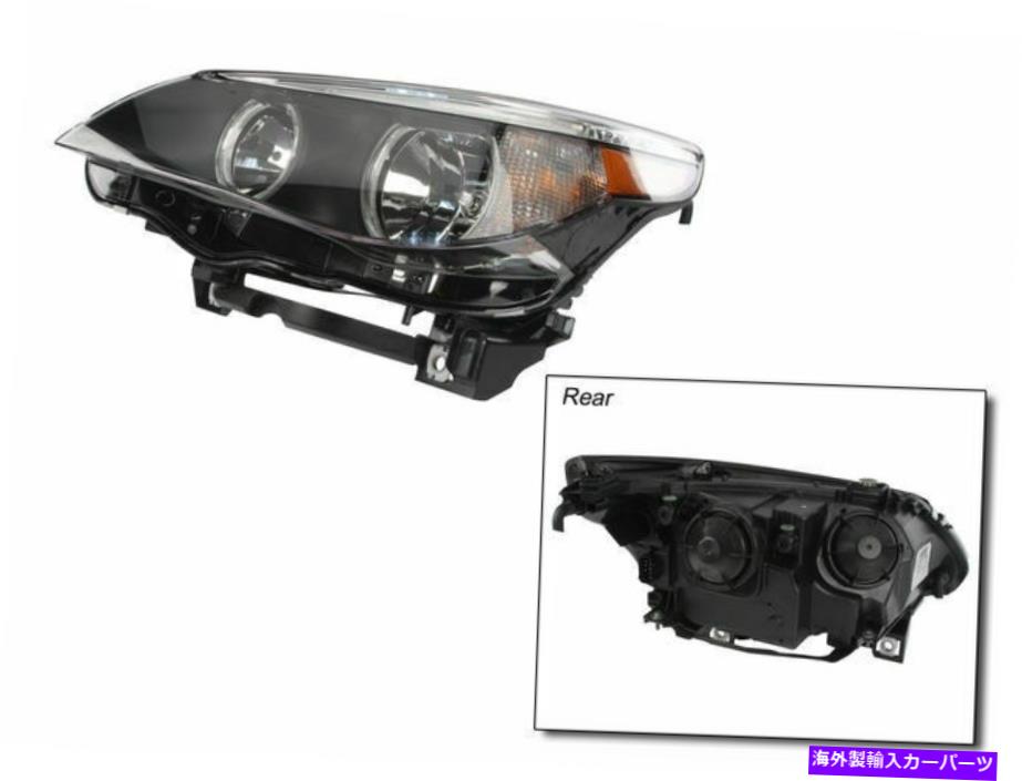 USヘッドライト 2006年から2007年のBMW 530xiヘッドライトアセンブリ左HELLA 18745YV OEハロゲン For 2006-2007 BMW 530xi Headlight Assembly Left Hella 18745YV OE Halogen【並行輸入品】
