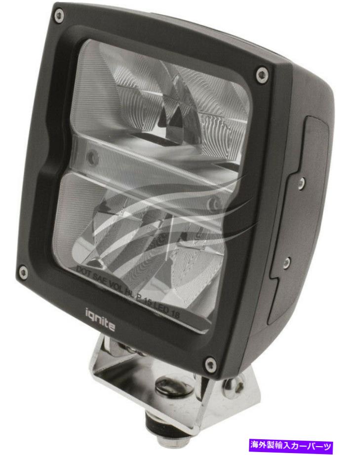 USヘッドライト イグナイトLEDヘッドライト高/ロービーム10-30V 60W 10 "LEDブラックハウジング(IHL4B) Ignite LED Headlight High/Low Beam 10-30V 60W 10" LED Black Housing (IHL4B)【並行輸入品】|Us Custom Parts Shop USDM
