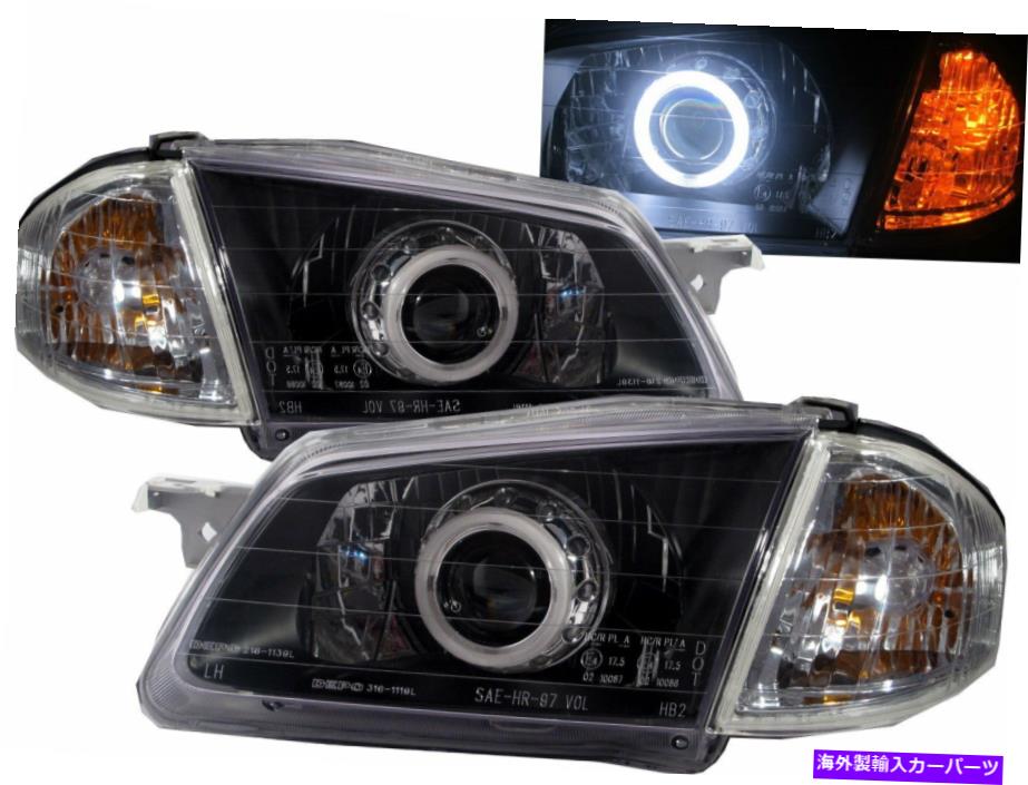 USヘッドライト SpeedProtege BJ MK8 98-00 CCFL Bi-Projector HIDヘッドライトブラックV1 Mazda LHD SpeedProtege BJ MK8 98-00 CCFL Bi-Projector HID Headlight Black V1 for MAZDA LHD【並行輸入品】
