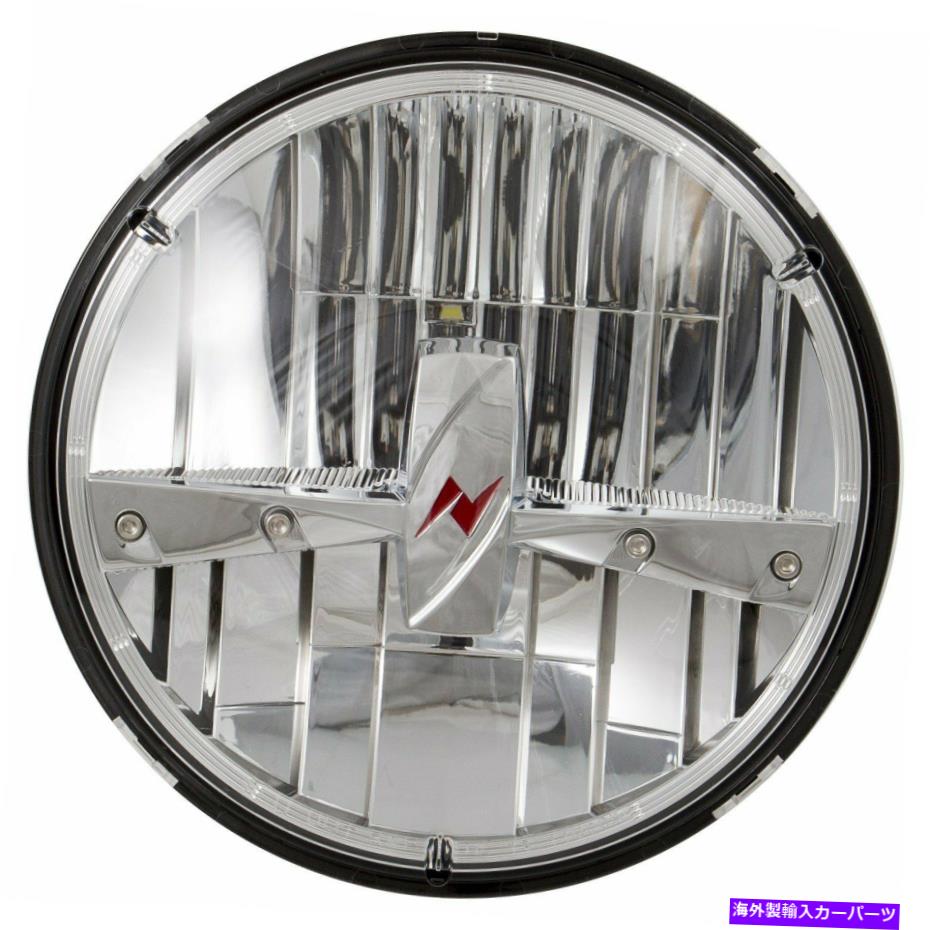 USヘッドライト Anzo Universal 7インチラウンドヘッドライトホワイトLEDにはH4-TO-H13アダプタが含まれています Anzo Universal 7 Inch Round Headlights White LED Includes H4-To-H13 Adapter【並行輸入品】｜Us Custom Parts Shop USDM