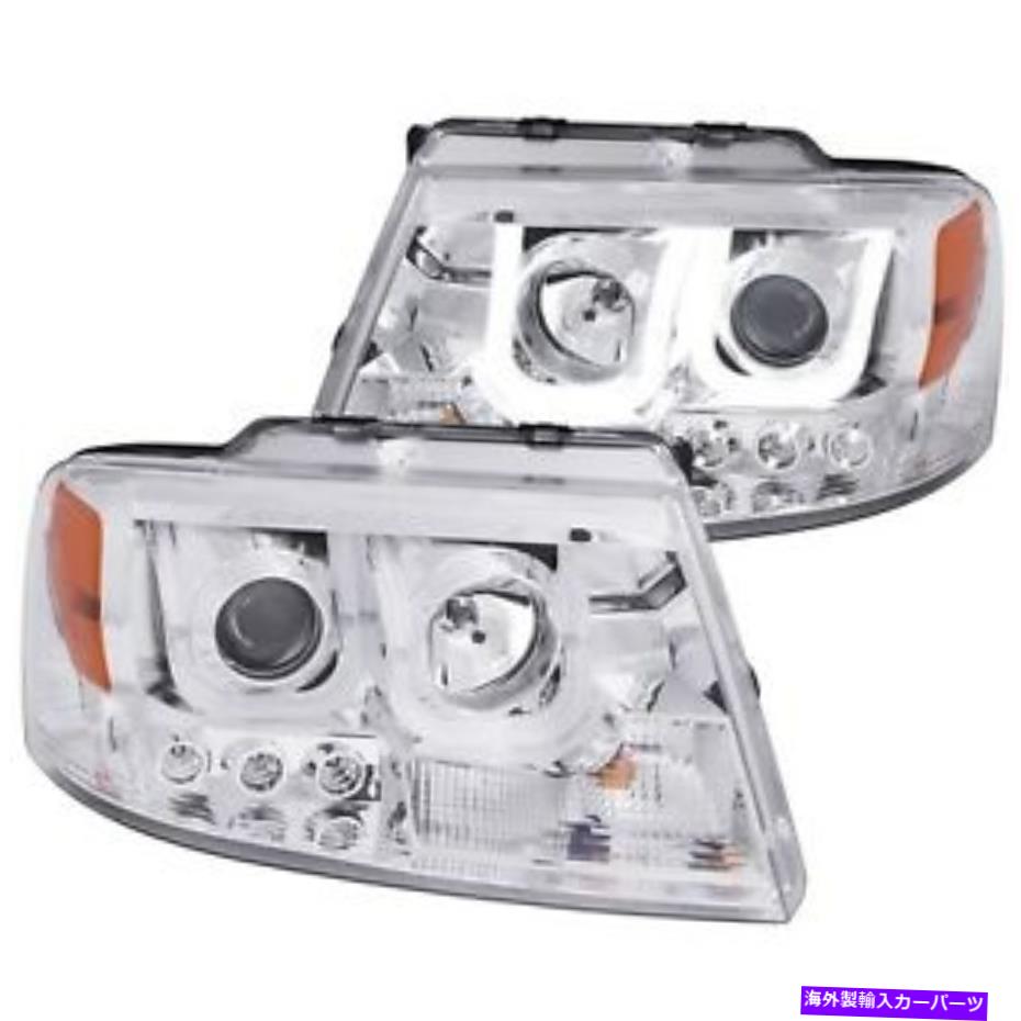 USヘッドライト ANZO USA 111287プロジェクターヘッドライトセットフィット04-08 F-150マークLT Anzo USA 111287 Projector Headlight Set Fits 04-08 F-150 Mark LT【並行輸入品】|Us Custom Parts Shop USDM